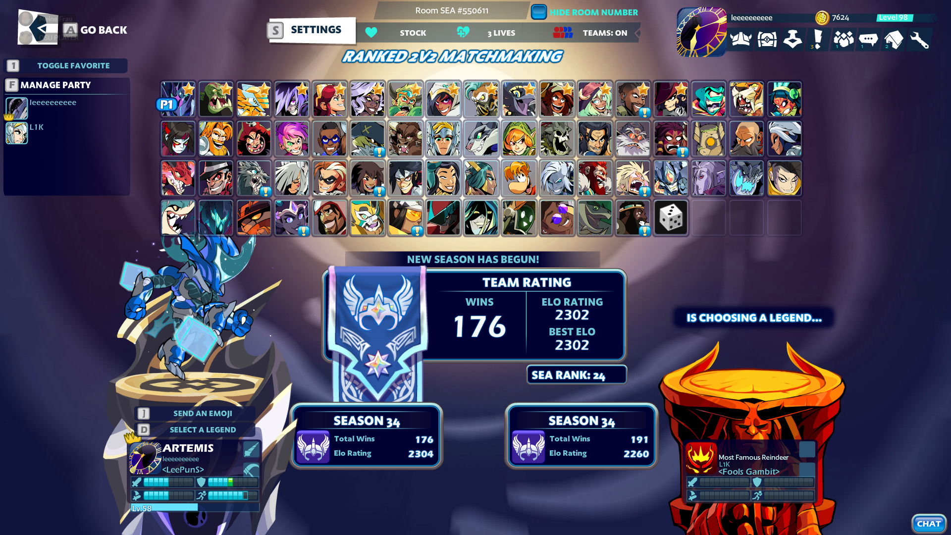 Achievements Brawlhalla 1